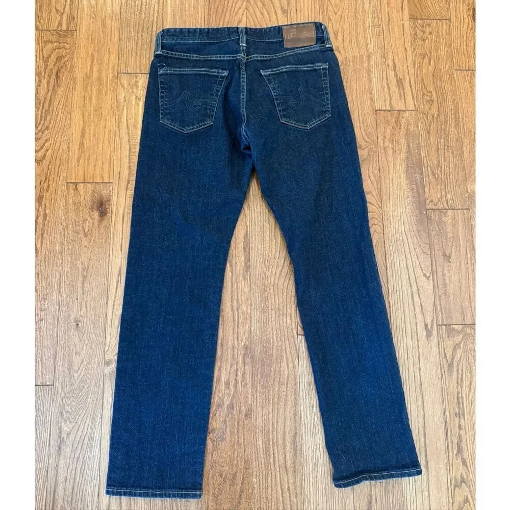 AG the Graduate tailored leg dark wash jeans size 32x32
